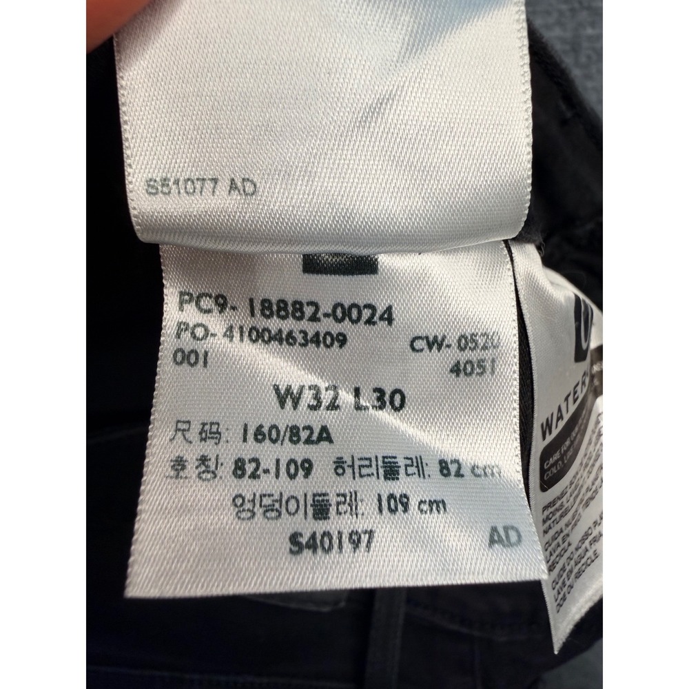 Levis 721 High Rise Skinny Jeans Womens 32x30 Black Stretch Denim Pants 18882-00 - Picture 3 of 9